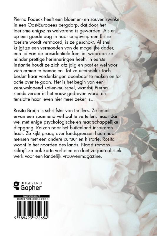 Bloemen voor Pierna Podeck achterkant