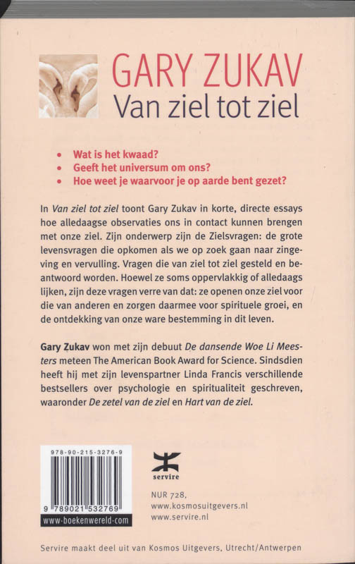 Van ziel tot ziel achterkant