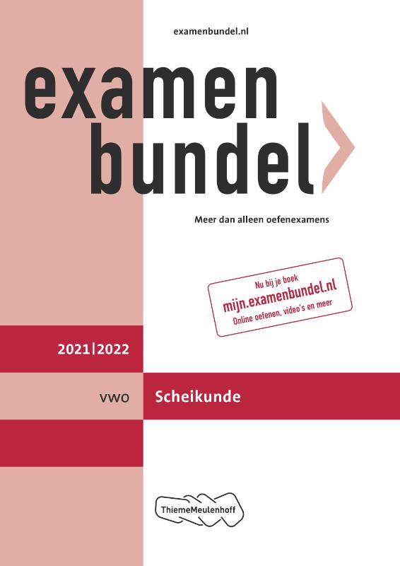 Examenbundel vwo Scheikunde 2021/2022