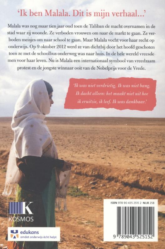 Ik ben Malala. Jongereneditie Ik ben Malala. Jongereneditie achterkant