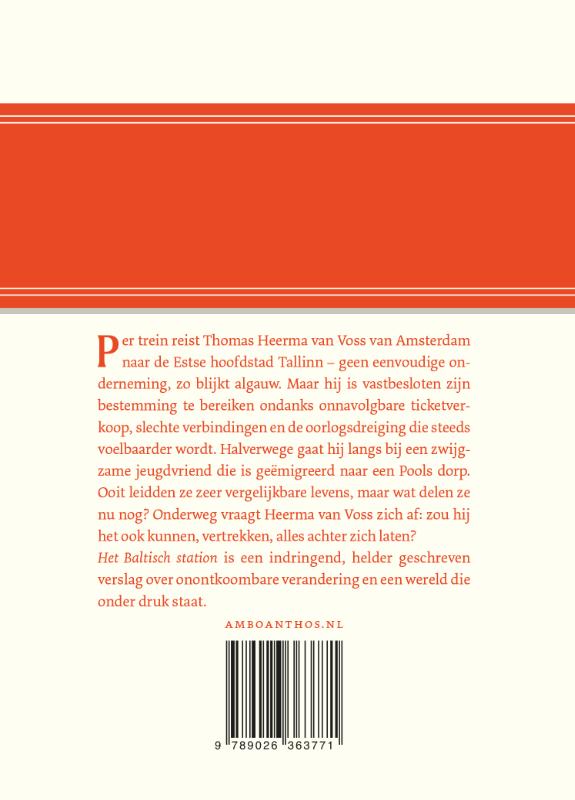 Het Baltisch station / Spoorslag / 7 achterkant