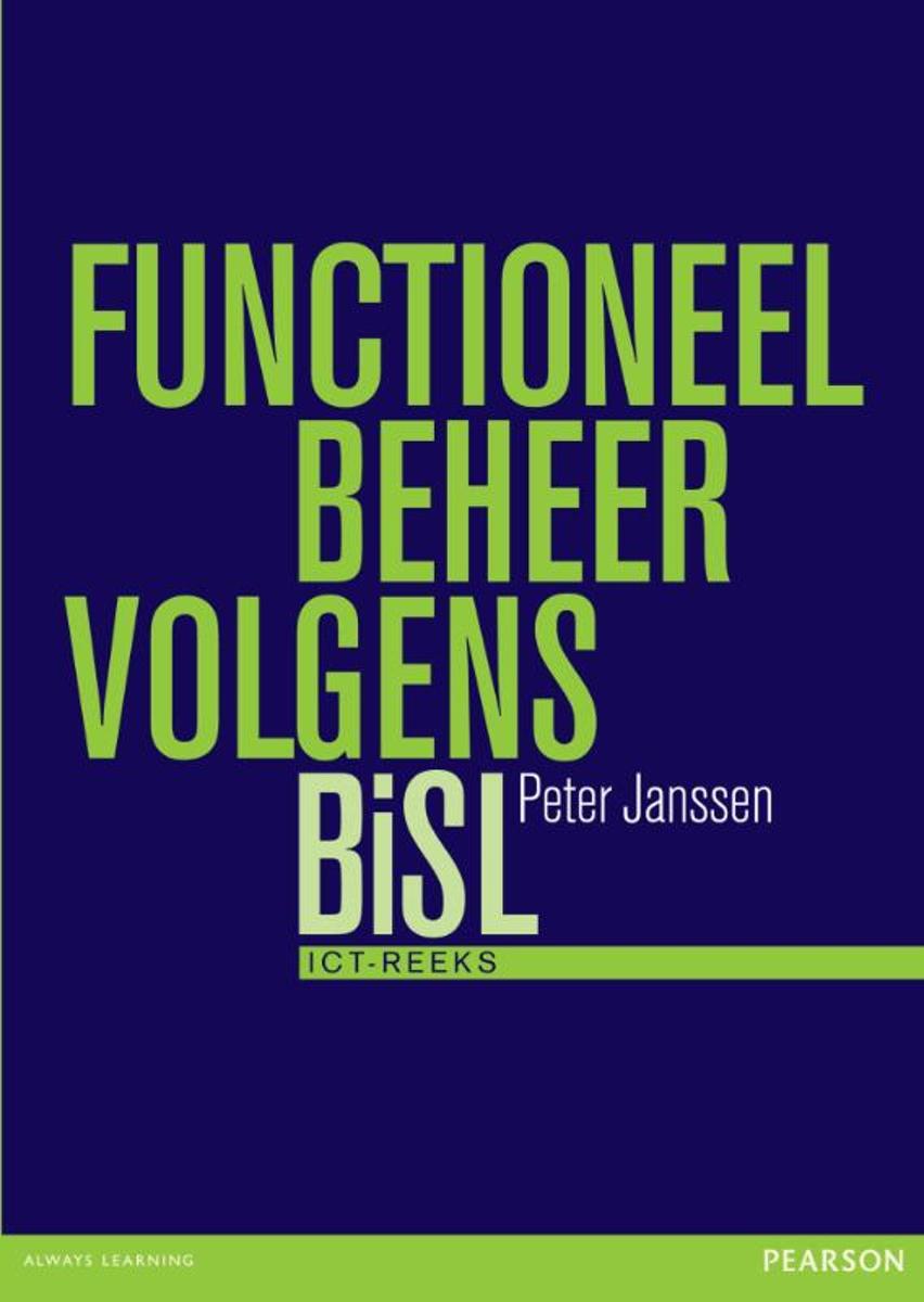 P. Janssen Functioneel Beheer Volgens BiSL / Ict-reeks