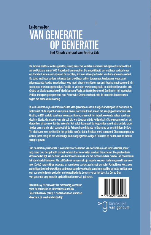 Van generatie op generatie achterkant