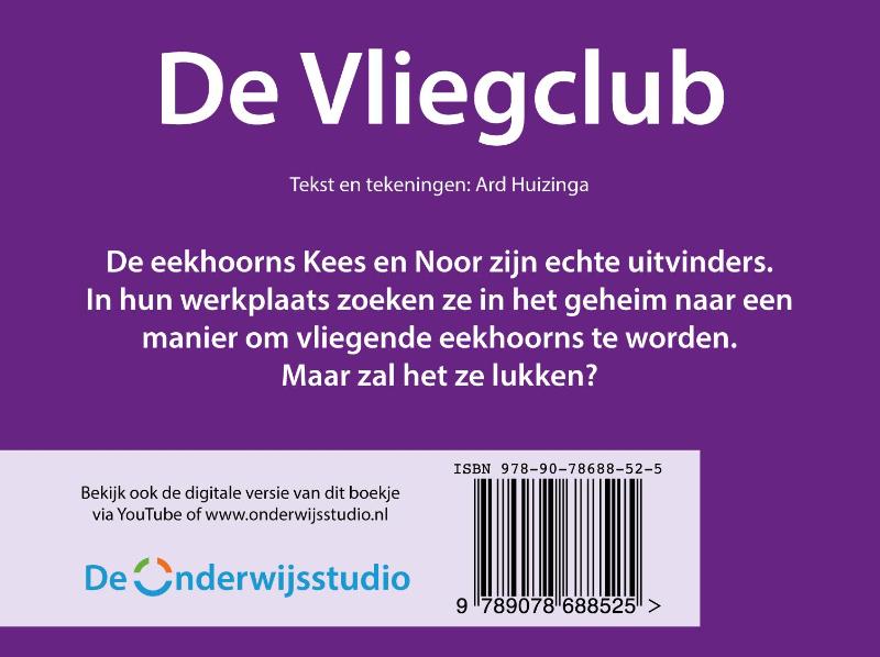 De Vliegclub / Digiprentserie / 11 achterkant