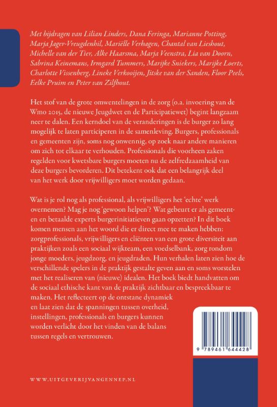 Tussen regels en vertrouwen achterkant