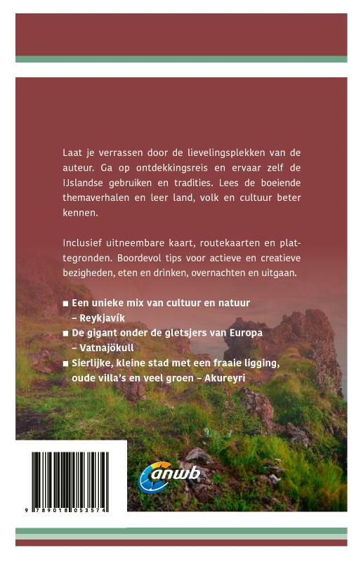 IJsland / ANWB Ontdek achterkant