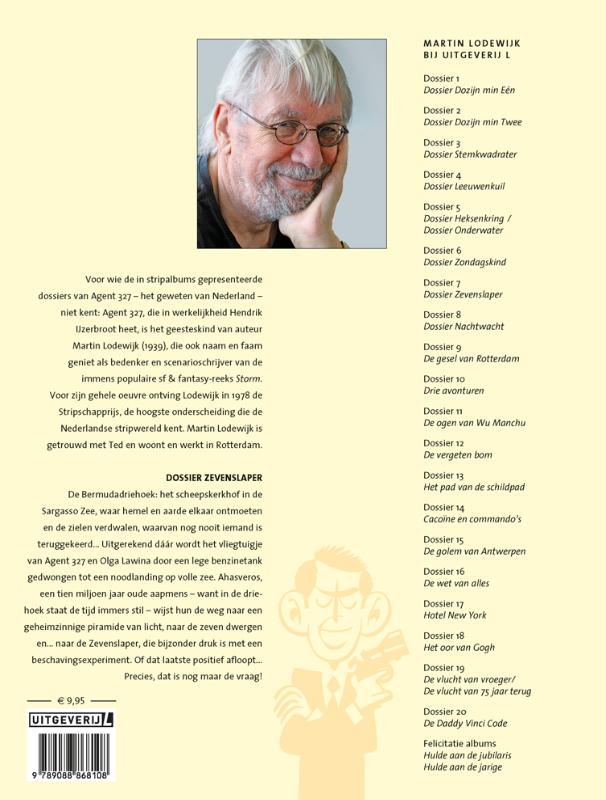 Dossier Zevenslaper / Agent 327 / 7 achterkant