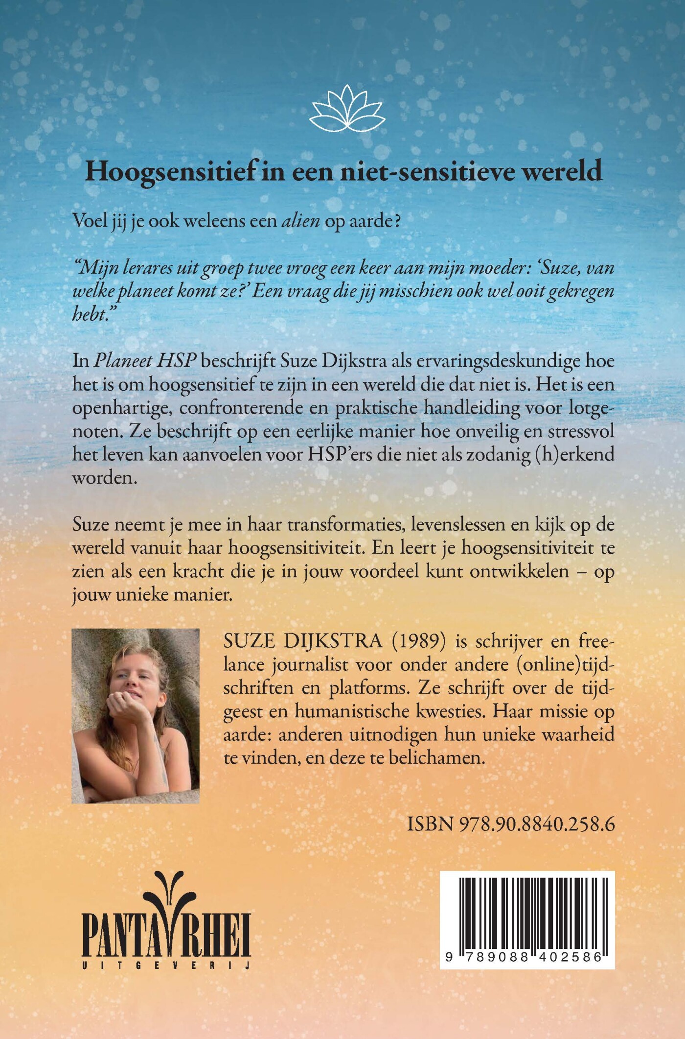 Planeet HSP achterkant