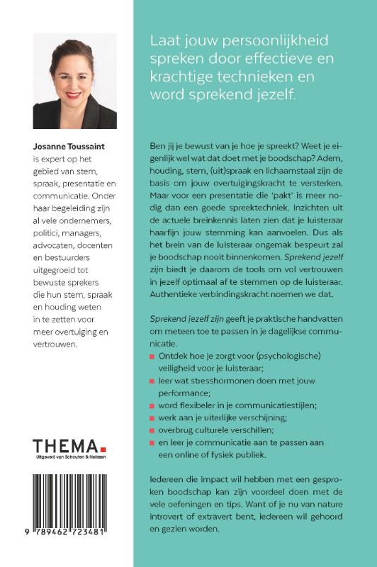 Sprekend jezelf zijn achterkant