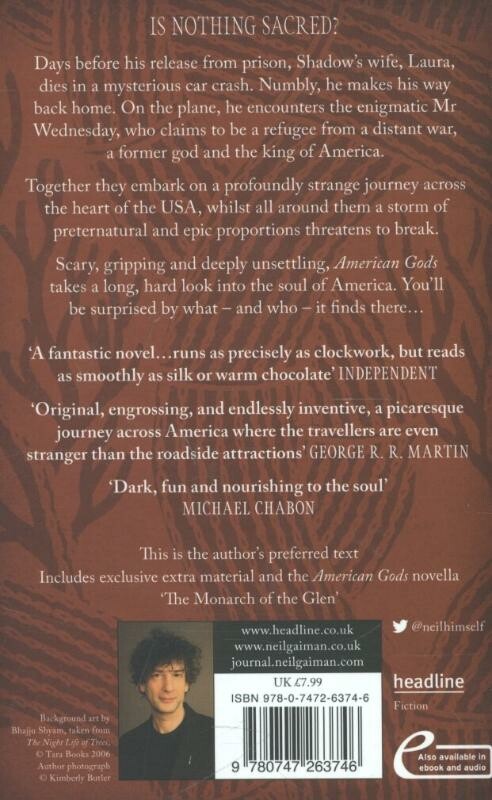 American Gods achterkant