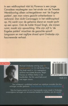 De Engelse patient achterkant