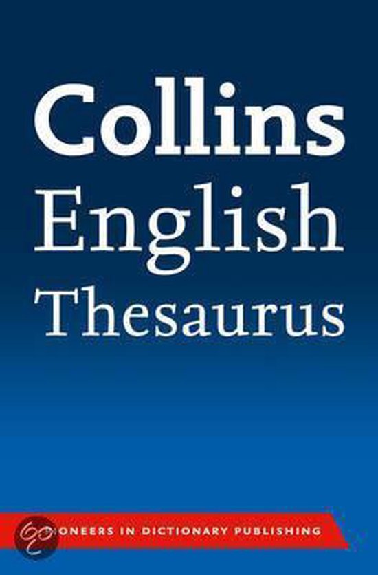 Collins English Paperback Thesaurus