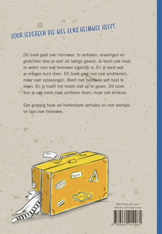 Op reis met heimwee achterkant