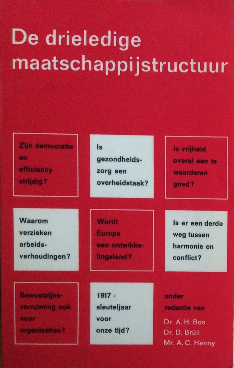 Drieledige maatschappystructuur