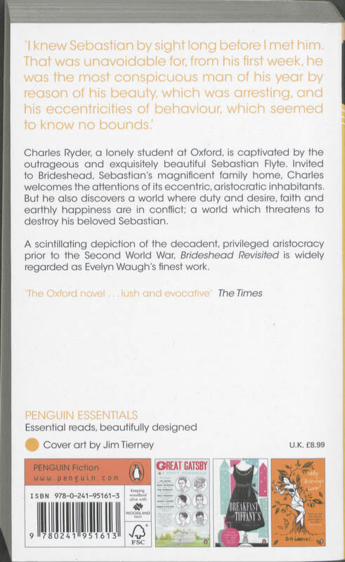Brideshead Revisited / Penguin Essentials / 17 achterkant