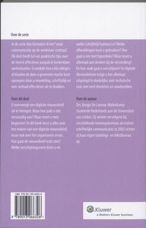 Digitale Nieuwsbrieven Maken achterkant