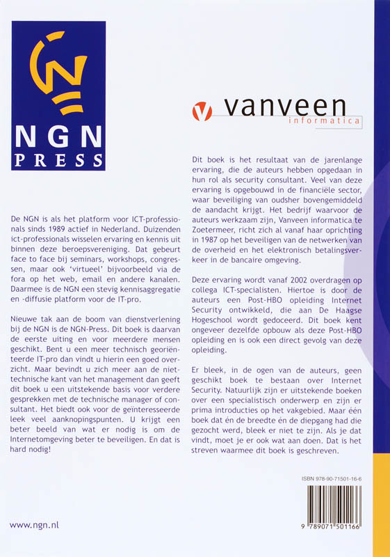 Internet security Internet security achterkant