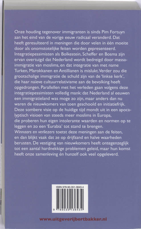 Winnaars en verliezers achterkant