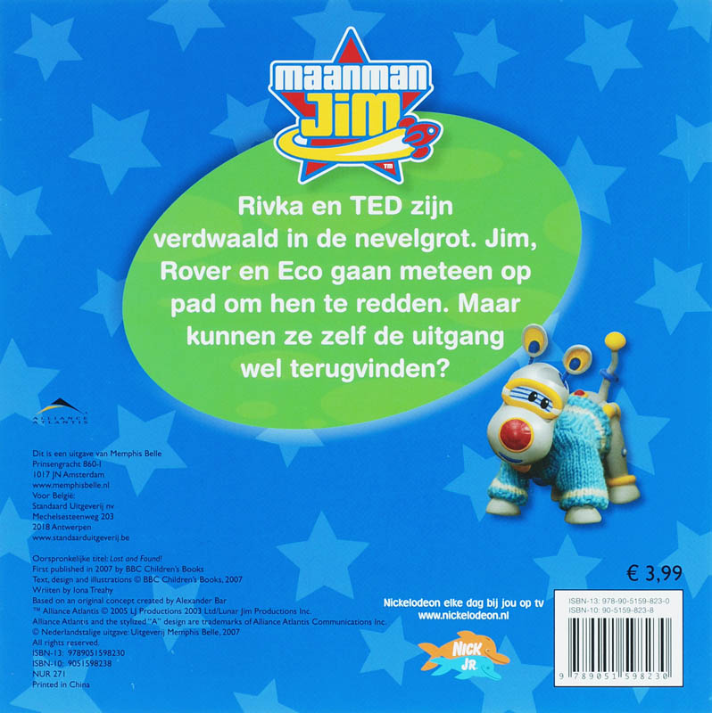 Lunar Jim Lost And Found! achterkant