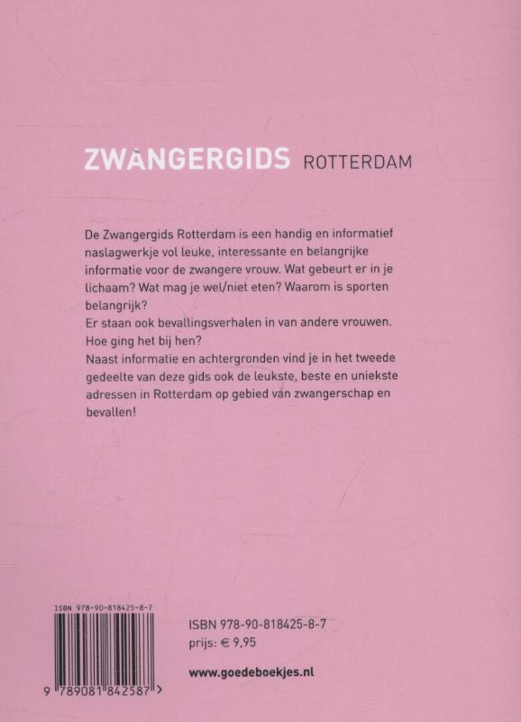 Zwangergids Rotterdam / Rotterdam gidsen / 2 achterkant