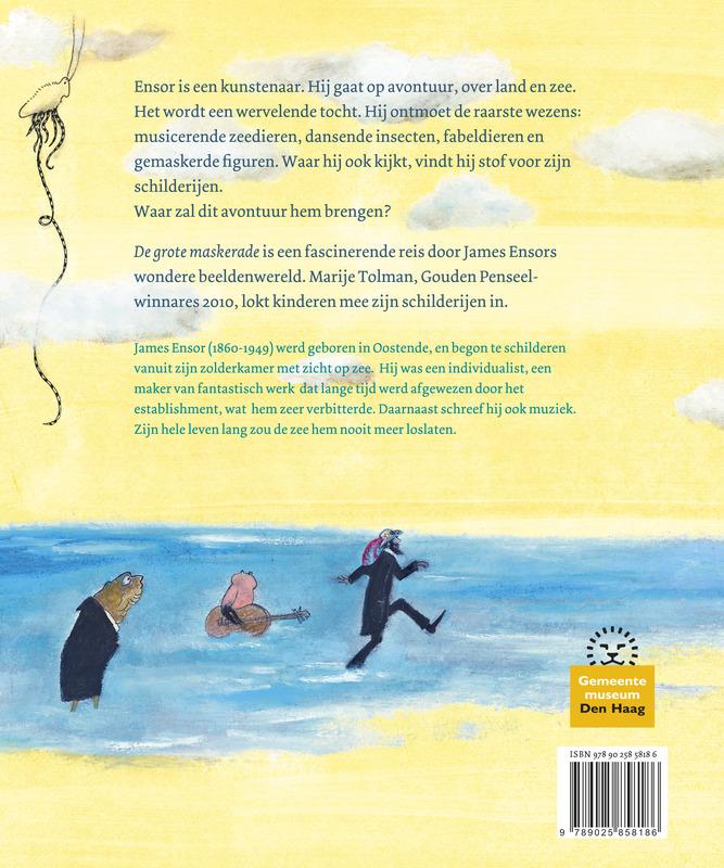 Ensor / Kunstprentenboeken van Leopold en Gemeentemuseum Den Haag achterkant