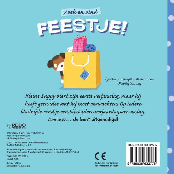 Zoek en vind feestje! Zoek en vind feestje! achterkant