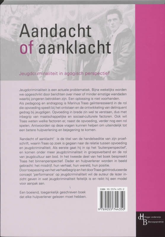 Aandacht Of Aanklacht achterkant