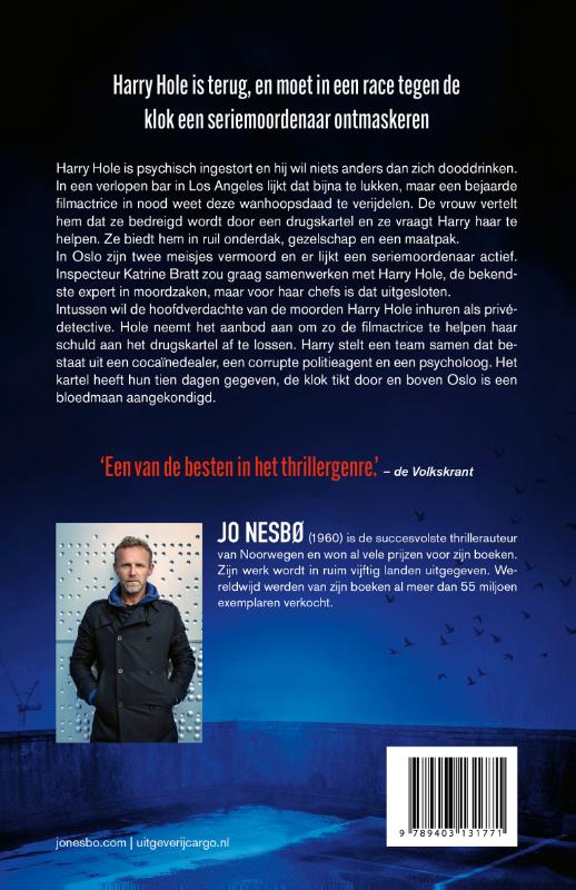 Bloedmaan / Harry Hole achterkant