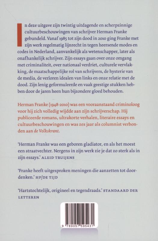 De ziel van Nederland achterkant