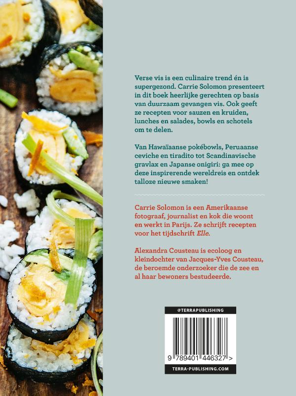 Sushi & ceviche achterkant