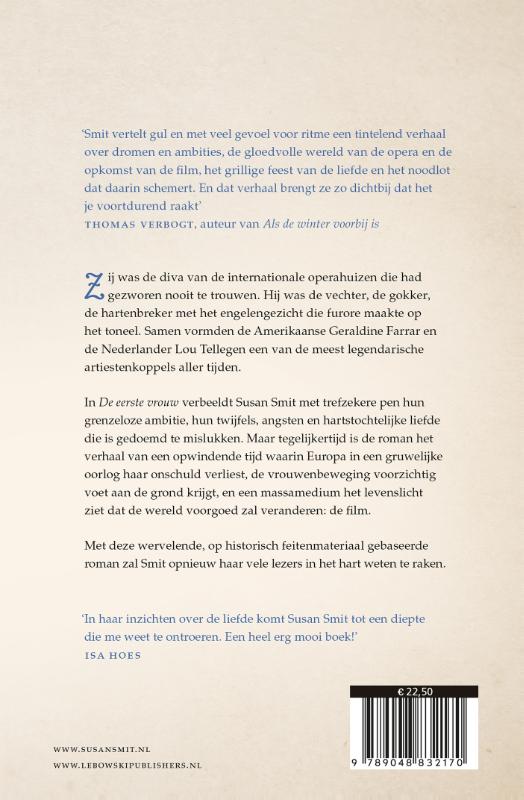 De eerste vrouw De eerste vrouw achterkant