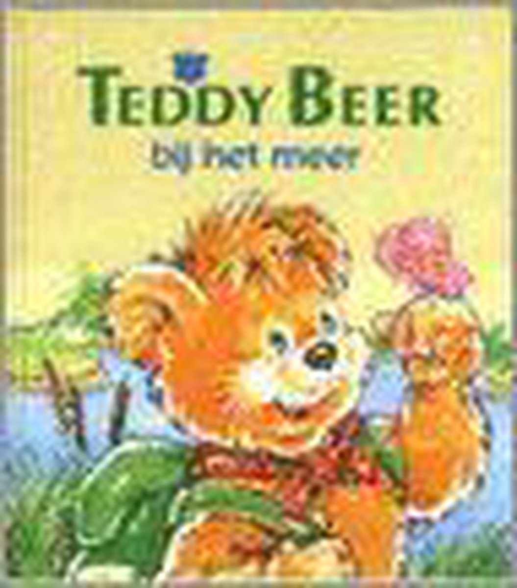 Teddy beer bij het meer