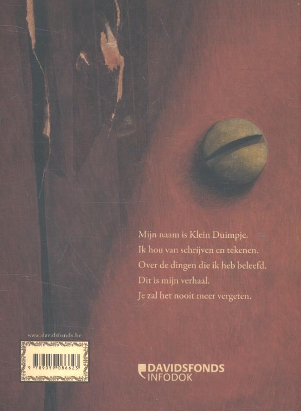 Het geheime dagboek van Klein Duimpje achterkant