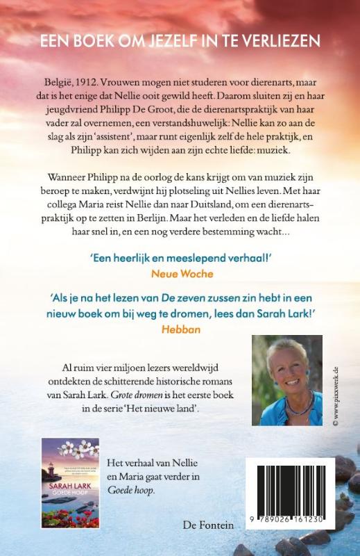 Grote dromen / Het nieuwe land / 1 Grote dromen / Het nieuwe land / 1 achterkant