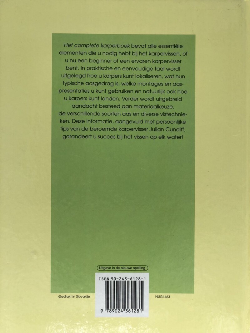 Het complete karperboek achterkant
