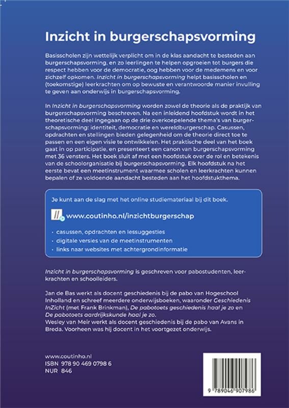 Inzicht in burgerschapsvorming achterkant
