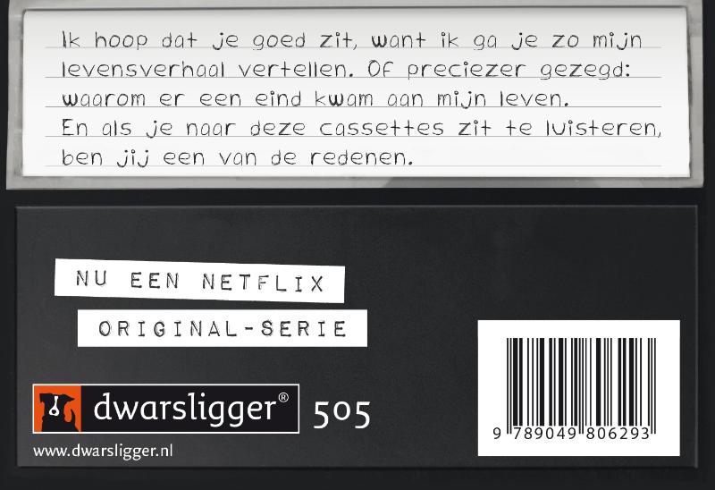 Thirteen reasons why achterkant