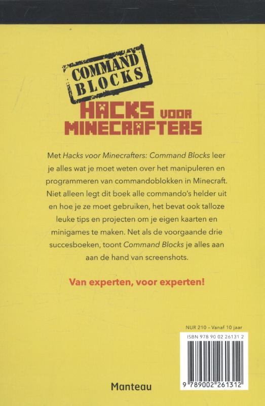 Hacks voor minecrafters / Minecraft / 4 achterkant