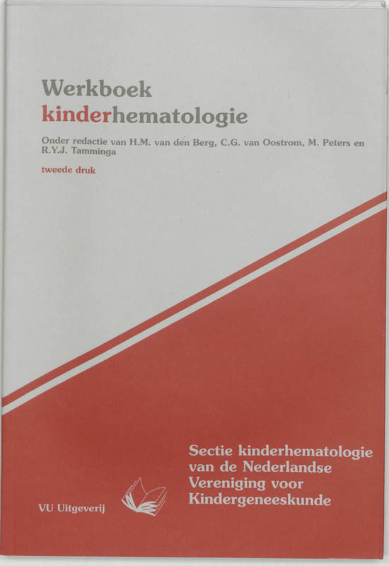 Werkboek kinderhematologie / Werkboeken Kindergeneeskunde
