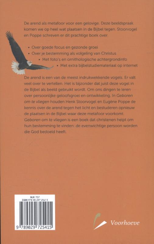 Geboren om te vliegen achterkant