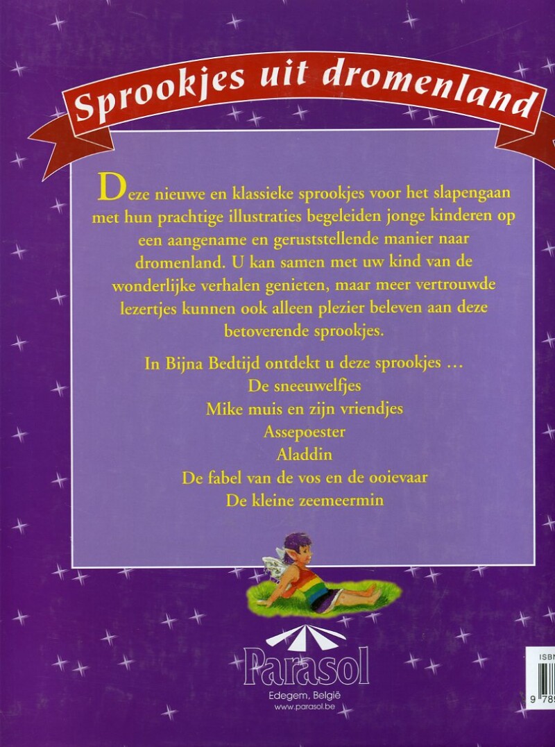 SPROOKJES UIT DROMENLAND : BIJNA BEDTIJD achterkant