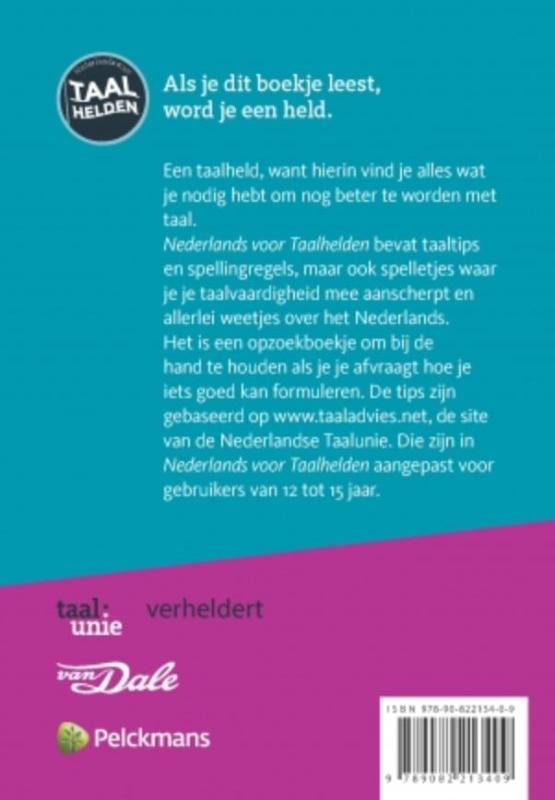 Nederlands voor taalhelden achterkant