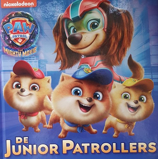 Paw-Patrol-The-Mighty-Movie-De Junior Patrollers-Voorleesboek