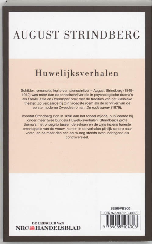 Huwelijksverhalen achterkant