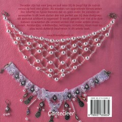 Trendy sieraden met strass / Doeboekjes achterkant