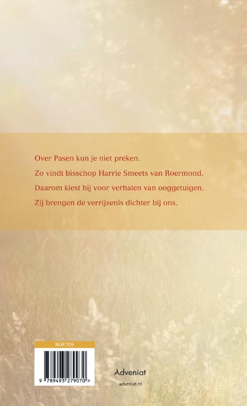 Getuigen van de verrijzenis achterkant