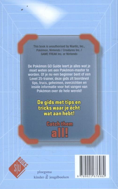 Pokémon GO guide achterkant