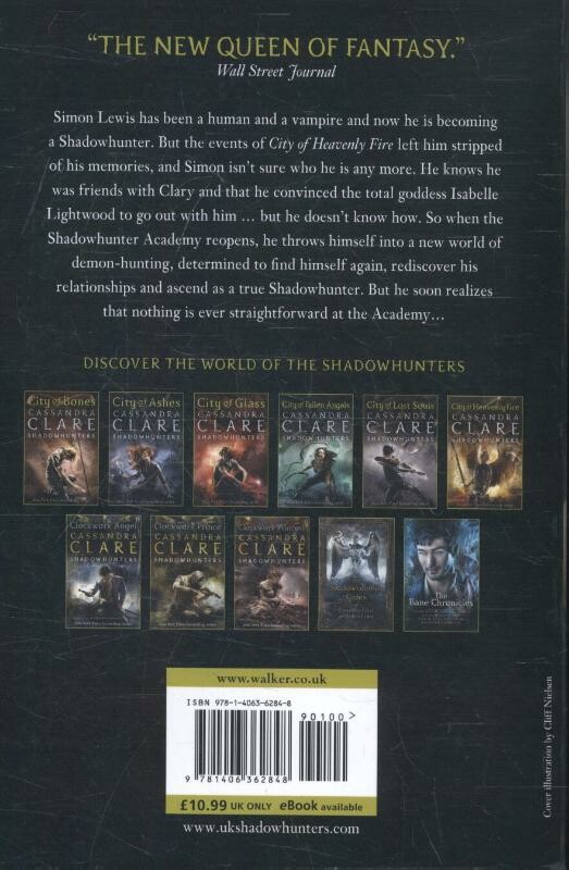Tales from the Shadowhunter Academy achterkant