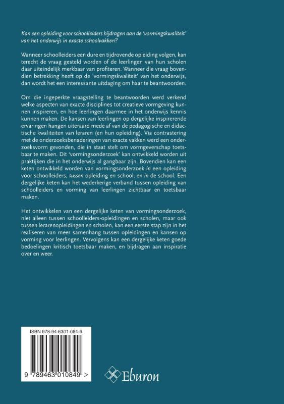 Pedagogisch leiderschap achterkant