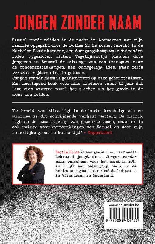 Jongen zonder naam achterkant